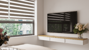 Media rooms blinds