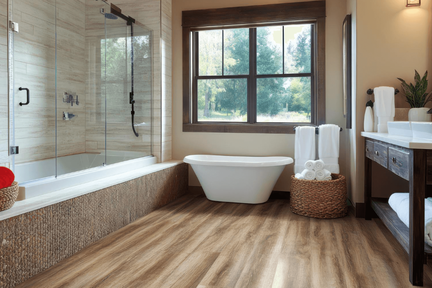 Bathrooms Vinyl Flooring in Doha