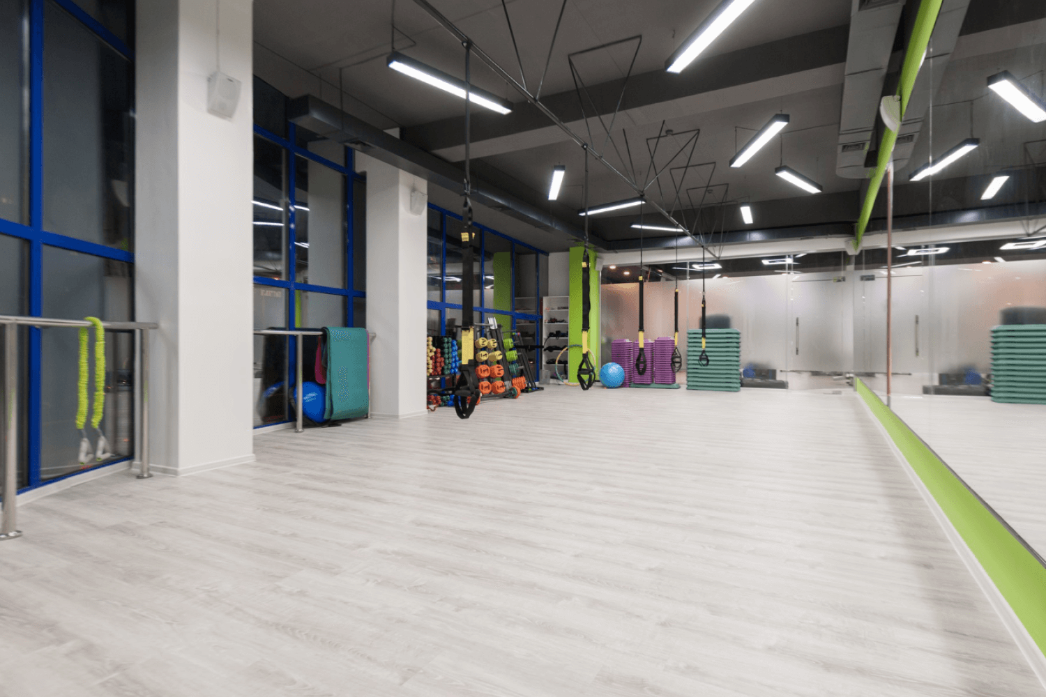 Gym Vinyl Flooring in Qatar