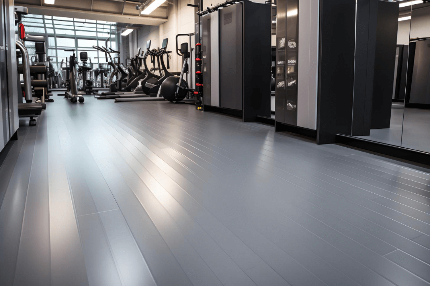 Gym Vinyl Flooring in Doha