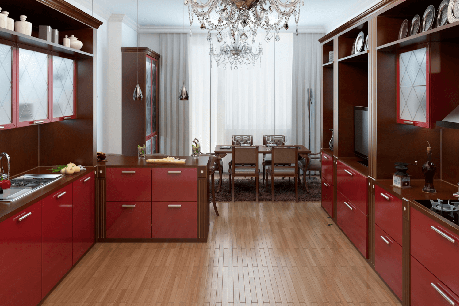 Kitchen Vinyl Flooring in qatar