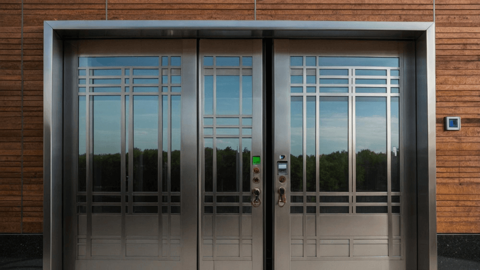 steel doors
